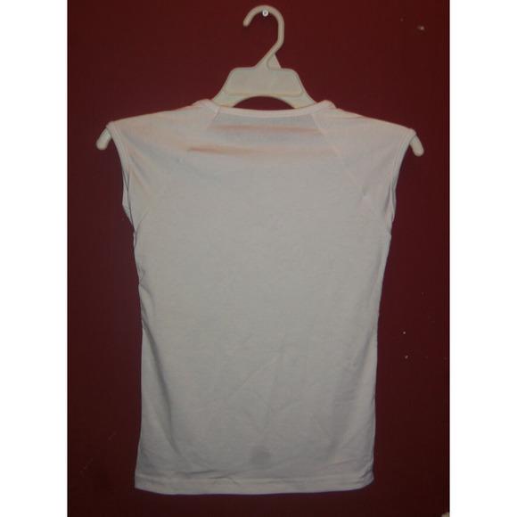 Women's Round Neck Cap Sleeve T-Shirt Size Medium - Picture 2 of 3